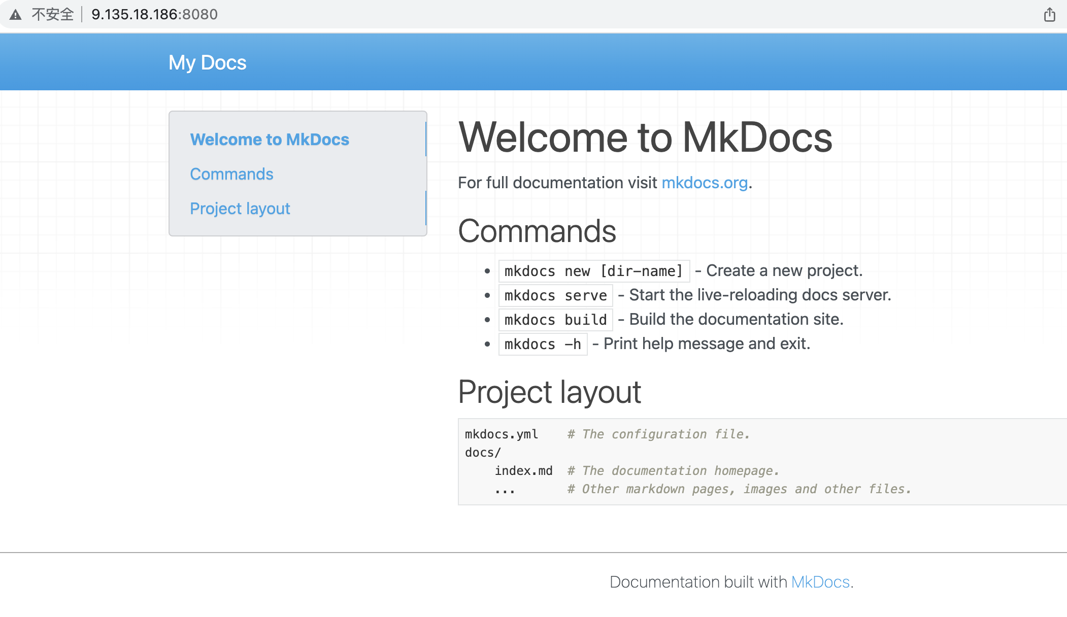 mkdocs_home