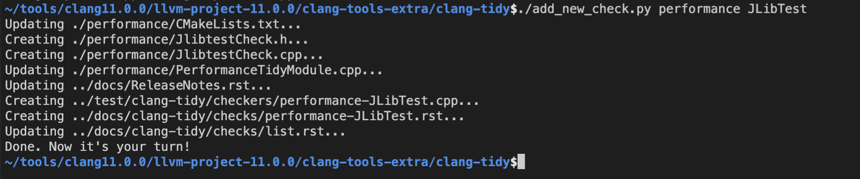 clang-tidy-extend